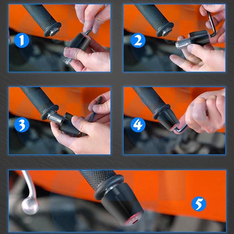 For Honda CBR 1000RR CBR1000RR CBR 1000 RR 2004-2019 Motorcycle Accessories Handle Bar Handlebar Grips Cap End Handle Plugs Cap