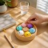 Finger Button Simulation Steamed Buns Set Fingertip Pressure Sensory Clicker Toys Adults & Kids