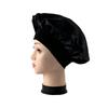 Women's Wide Brim High Elastic Satin Sleep Cap & Chemotherapy Hat for Autumn/Winter Hair Care