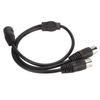 Plug and Play Sound Connecting Cable Flexible DIN 5 Pin Y Splitter  Studios