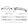 2Pcs Fashion Unisex Square Plain Glasses For Men Women Frame Glasses Polygon Eyeglasses Gentle Black Anti Blue Light Glasses