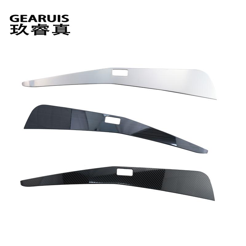 Автомобильный Стайлинг для Mercedes Benz GLK X204, внутренняя центральная консоль, подлокотник, декоративный чехол из нержавеющей стали