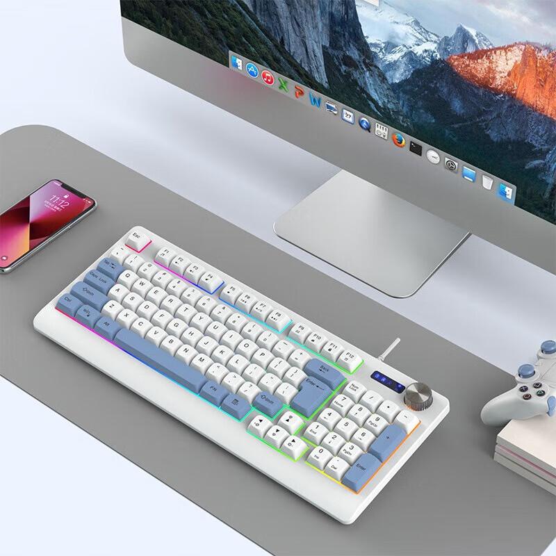 Y-FRUITFUL K93 RGB Проводная игровая клавиатура