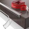 1/3/5M Table Edge Guard Furniture Corner Protector Strip Self Adhesive Transparent Kids Collision Proof Soft Bumper Baby Safety