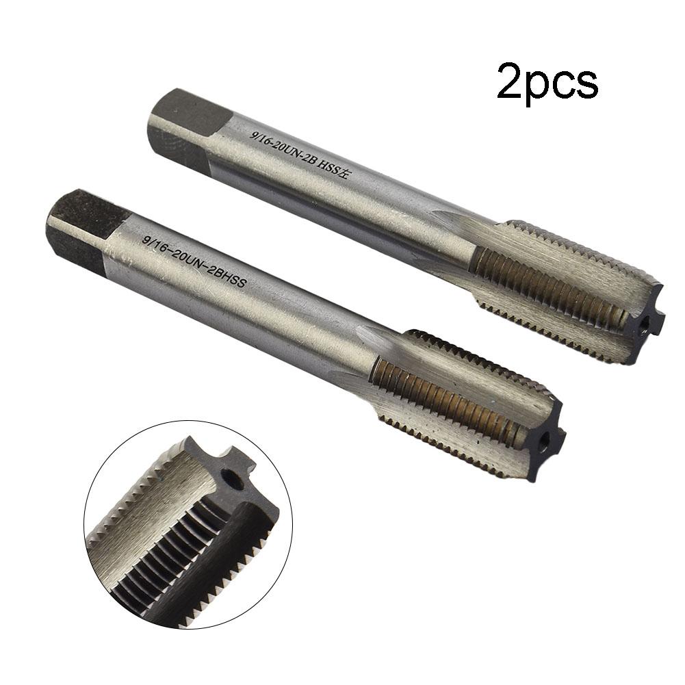 2 шт. Метчик 9/16 -20 TPI Метчик для педальной резьбы Правая и левая резьба