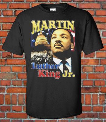 Мартин Лютер Кинг MLK Пиратская Графическая Футболка Унисекс