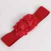 Women's Belt Flower Elastic Wide Belt Wedding Party Simple Belt