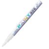 Deli White Fine Tip Paint Marker Pen