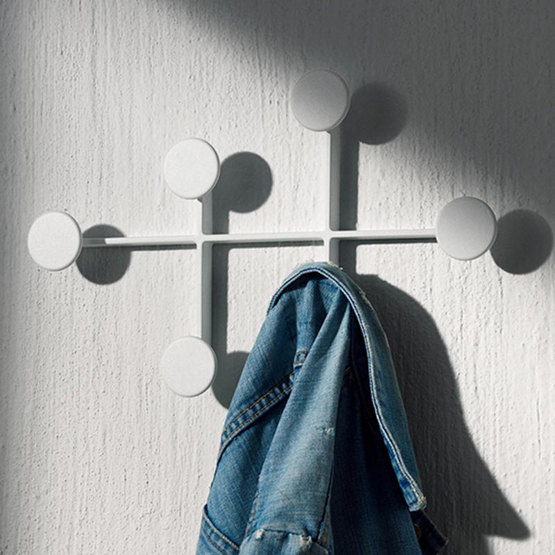 Modern Wall Mounted Modular Coat Racks Entrance Hall Hat Bag Clothing Cheap Storage Hanger Portable Bedroom Wall Clothes Aesthetic Organizer Shelf