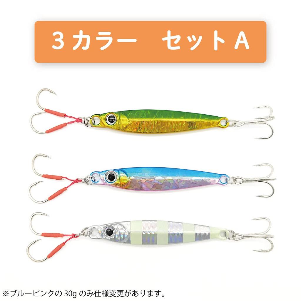 Рыболовные снасти Orrudo Вольфрамовая джиг-головка Tangled B Набор из 6 цветов Оснащен двойным ассист-крючком Вольфрамовая джиг-головка Orrudo qb100200z06n0 (80г)