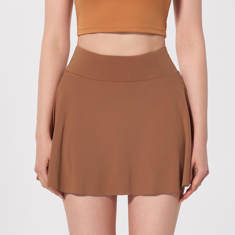 Женская спортивная юбка 2025 года с быстрым высыханием для йоги, бадминтона, бега, тенниса и гольфа