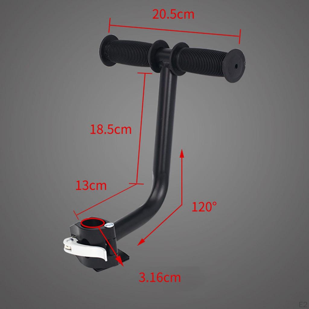 Rear Seat Armrest Child Handlebar Easy Install Accessories Rest Portable Mountain Road Bike