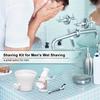Shaving Kit for Men s Wet Shaving Brush Holder Stand Soap Bowl Mug Hair Beard Brush