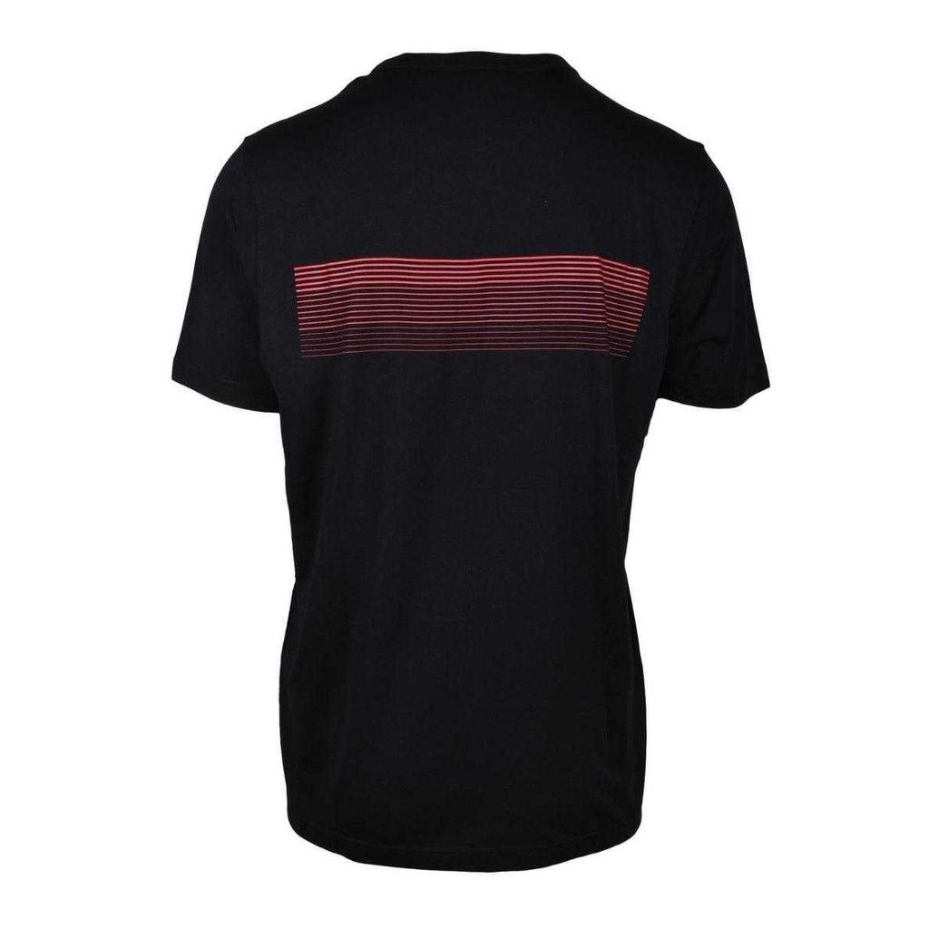 Diesel Unisex Adult Striped Logo T-Shirt