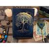 Handmade Journal Tree of Life - Genuine Leather Notebooks For Women - Beautiful Journal For Sketchbook Traveling Blank Book Handmade Paper
