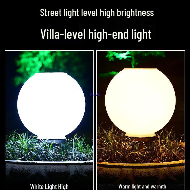 Solar-Powered Outdoor Pillar and Gate Lights for Courtyard and Villa Entrances