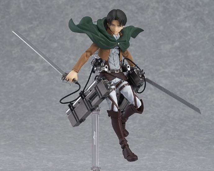 Figma Attack On Titan Levi (non-scale ABS & PVC Painted Movable Figure)