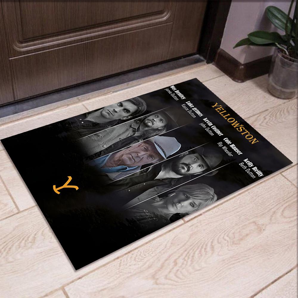 Yellowstone Printed Carpet Rug for Office Chair Living Room Bedroom Kitchen Room Decor Gifts