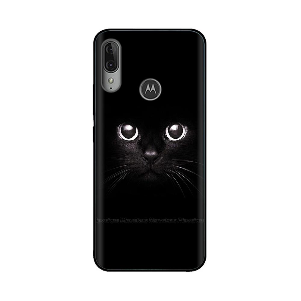Чехол для Moto E6 Plus Чехол Coque Мягкий силиконовый бампер для Motorola Moto E6S 2020 Чехол для Moto E6 Play E 6 E6Play Сумки для телефона