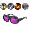 Pro Automatic Dimming Welding Goggles Safety PC Glasses Adjustable Frame