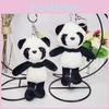 Panda Stuffed Delightful Toy Keychain Ultra Soft 18cm Creative Backpack Accessory