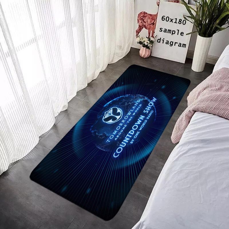 Entrance Doormat Balcony Rugs TOMORROWLAND Music Festival Living Room Carpet Foot Mats Floor Mat Ideal Gifts Non-slip House Rug