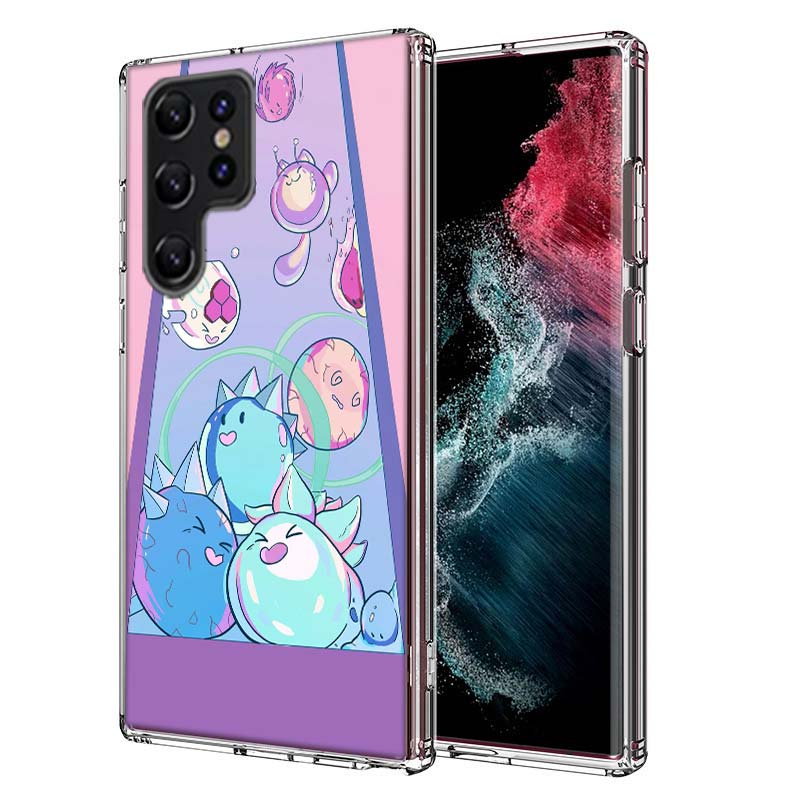 Чехол для телефона S-Slime R-Rancher Game Capa для Samsung S26 Ultra S25 Edge Galaxy S23 S21 S20 S24 FE S22 S10 Plus Прозрачный ТПУ
