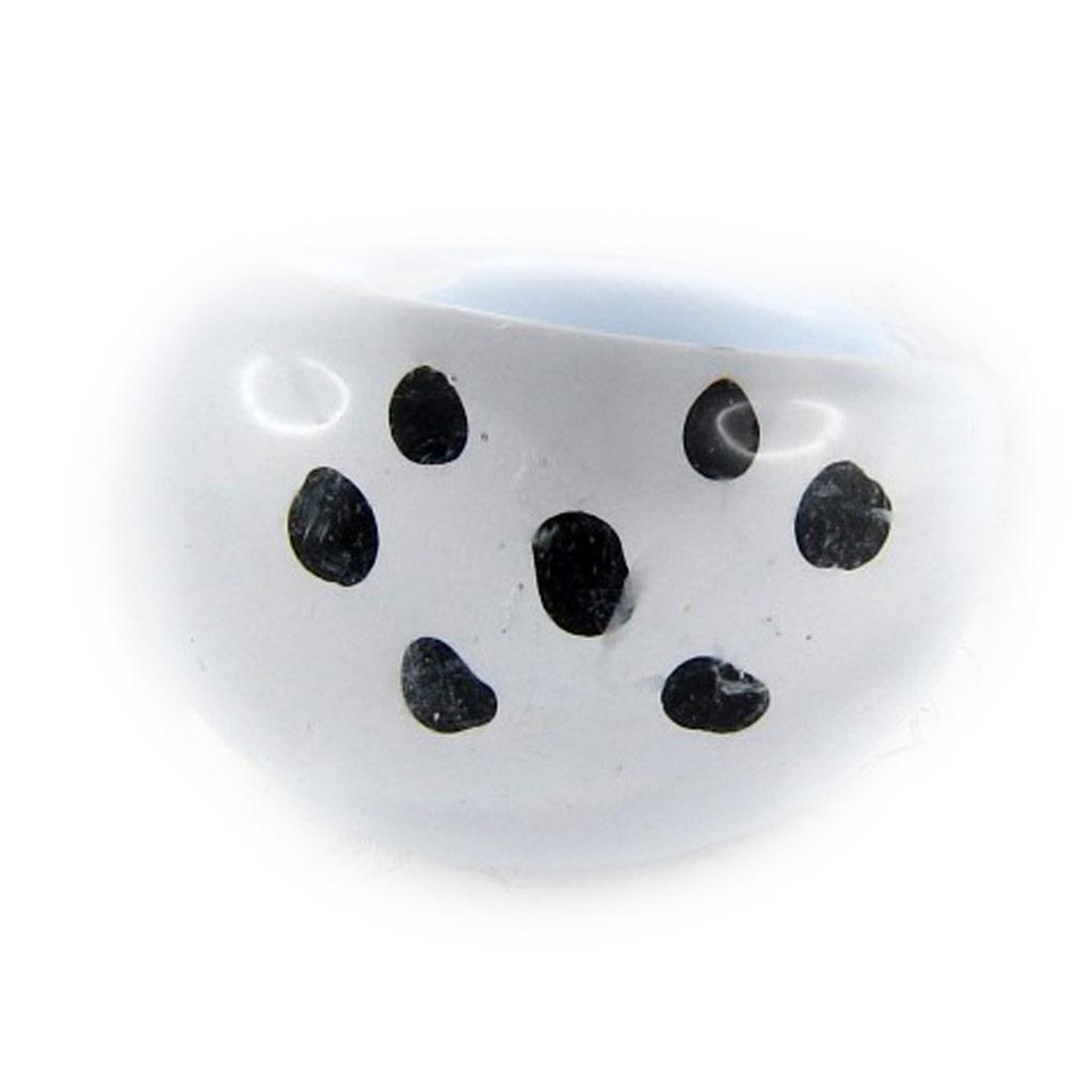 Bague 'Happy Days' Blanc