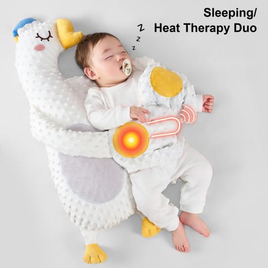 Мягкая игрушка-успокоитель для сна младенцев, с приятными поглаживаниями и музыкой, для новорожденных и младенцев.