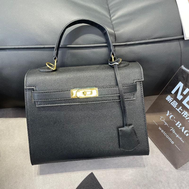 Orange Kelly Portable Platinum Bag New Retro Fashion Women's Second Generation Mini Kelly Light Luxury