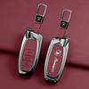 Styling Metal Leather 3 Buttons Car Remote Key Case Cover Shell For Lamborghini Urus Huracan Aventador Premium Car Accessories
