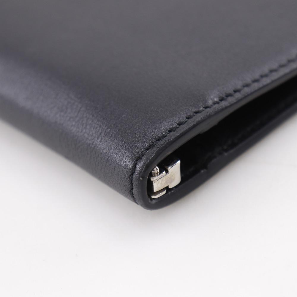 VALENTINO GARAVANI Bifold Bill Compartment 2Y2P0P32ZQU With money clip black Calfskin mens Used