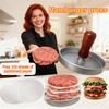 Hamburger Patty Press Meat Press Tray Round Meat Patty Mould Kitchen Burger Press