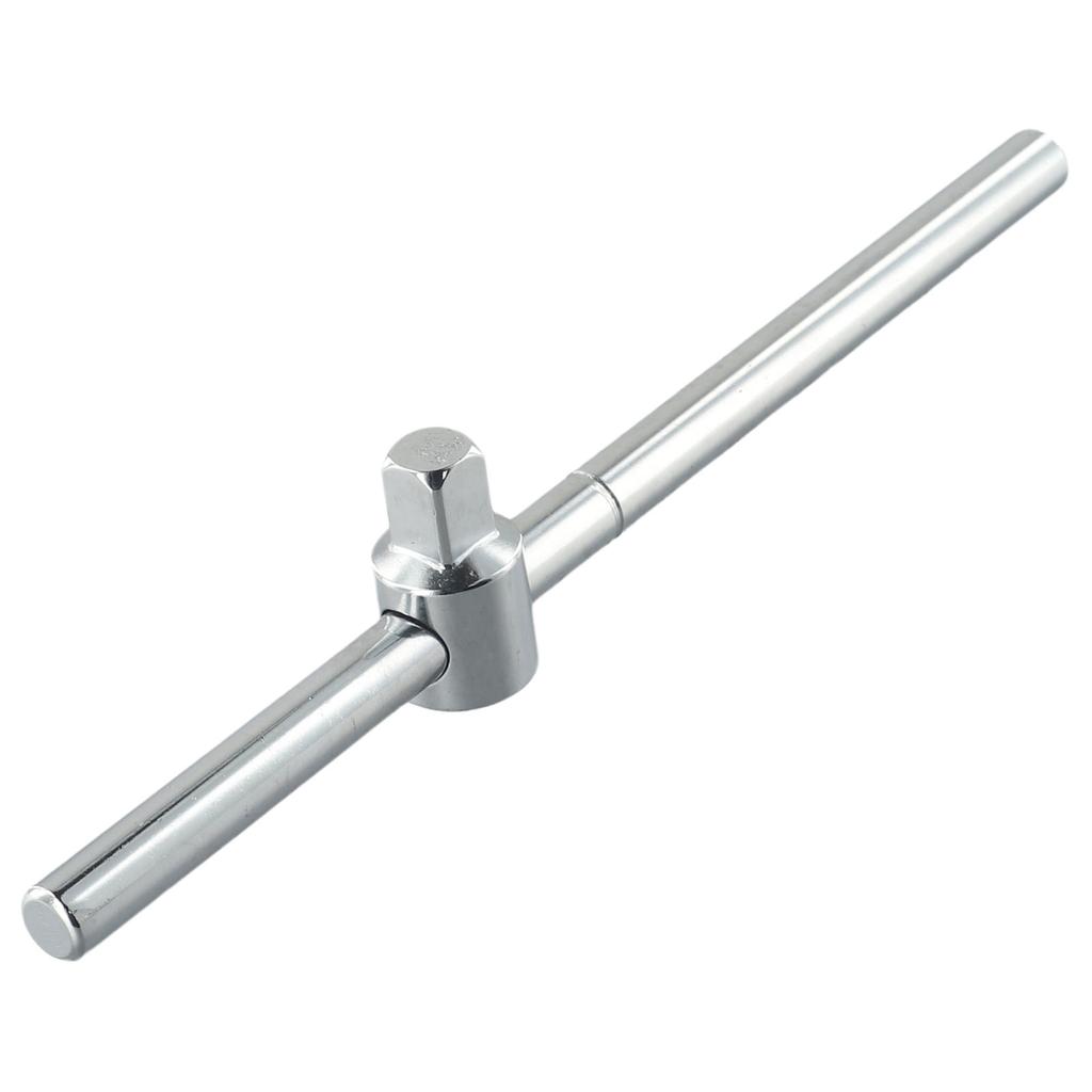 Удлинитель для торцевого ключа с трещоткой 1/4" 3/8" 1/2", скользящая Т-образная рукоятка, адаптер для торцевой головки, скользящий стержень, инструменты для ремонта автомобилей, удлиненный скользящий стержень