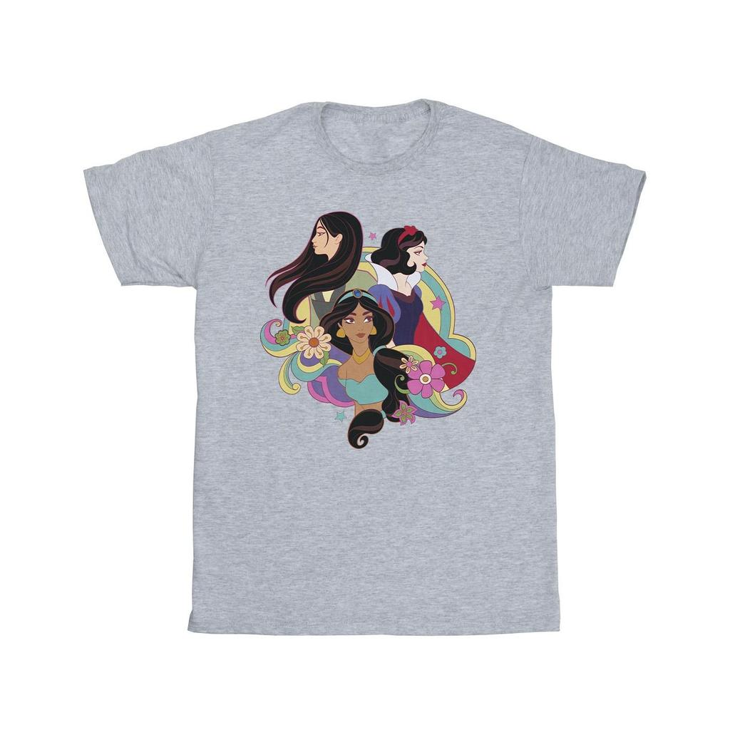 Disney Mens Princess Mulan Jasmine Snow White T-Shirt