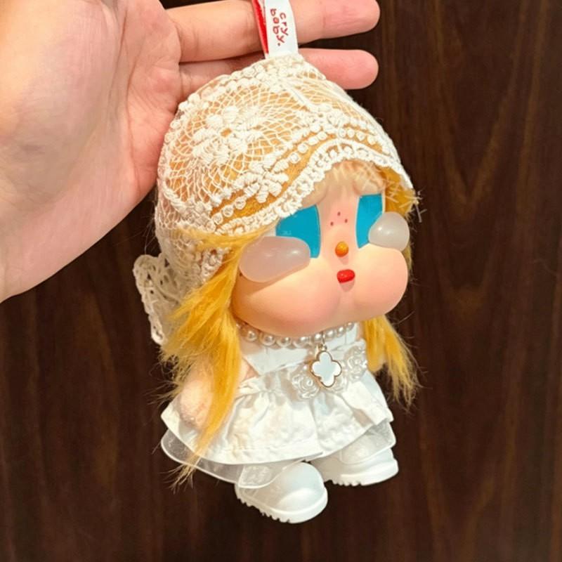 15cm BJD Doll Outfit Set Vacation Style Cotton Dress Crybaby Dolls