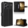 Flip Cover Compatible for Tecno Spark 50 4G Leather Case [Flip Vintage Leather] Shockproof Durable Retro Phone Case