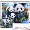 5D Diy Diamond Painting Animal Panda Cross Stitch Full Diamond Embroidery Mosaic