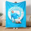 Manchester Citys Haaland Blankets Flannel Printed Breathable Warm Throw Blanket for Home Office Bedspreads 0708a81