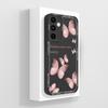 For Samsung A55 5G Case Black Butterfly Phone Cover For Galaxy A55 Funda Liquid Silicone Full Protection High Quality Bumper