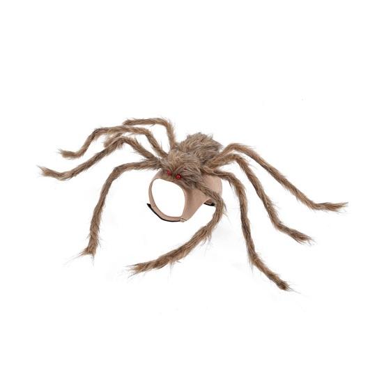 Костюм собаки-паука на Хэллоуин, плюшевая одежда для питомца, регулируемая одежда для косплея кошек на Хэллоуин, дни рождения, вечеринки, повседневная одежда