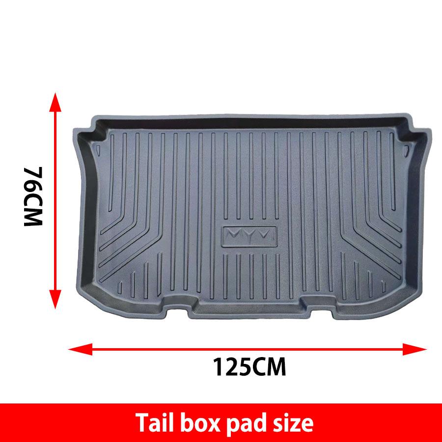 Durable Waterproof TPE Trunk Mat for 18-25 Lifan Maiwei, Eco-friendly Interior Accessory