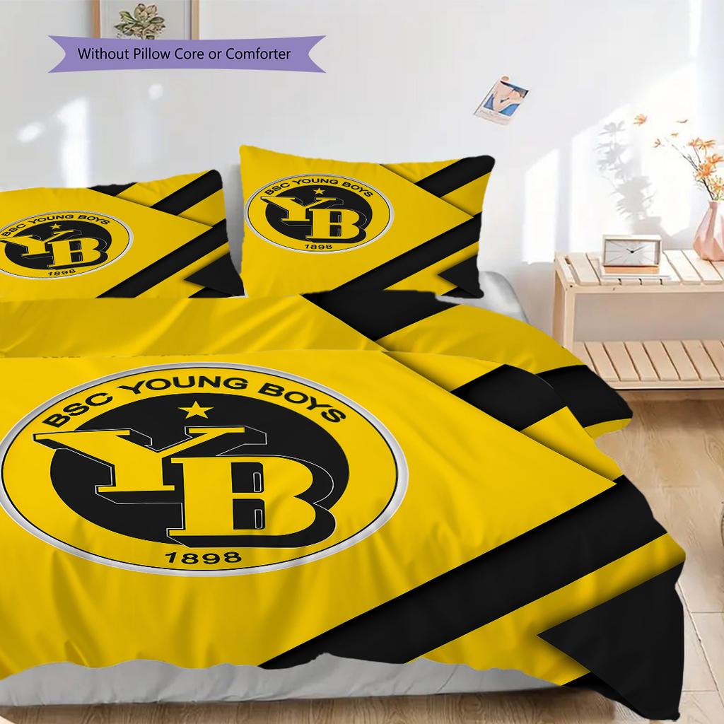 BSC YB Узор Комплект постельного белья Одеяло Покрывало Наволочка Домашний Декор Подарок на День Рождения (1 пододеяльник + 2 наволочки, без наполнителя)