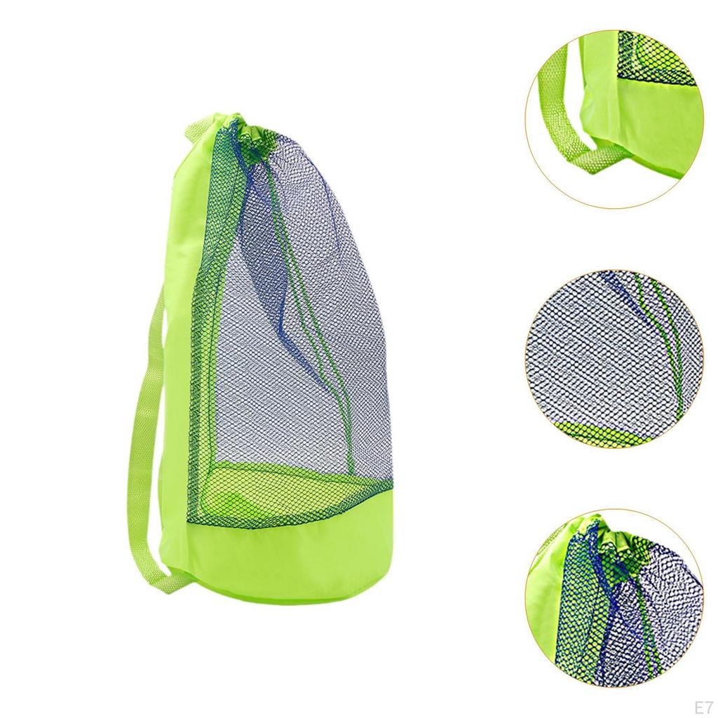 Сетчатая пляжная сумка-тоут для путешествий, портативное хранилище для тренировок, фитнеса, спортзала