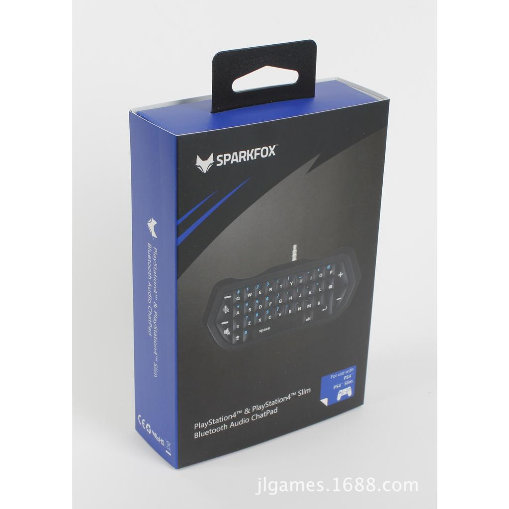 Мини-клавиатура для PS4, сверхкомпактная игровая клавиатура для сообщений, беспроводная игровая клавиатура Bluetooth для контроллера PlayStation4 PS4