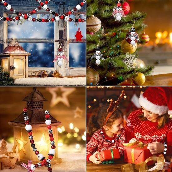 1 комплект рождественских наборов из бисера «сделай сам», цветных экологически чистых праздничных украшений для привлекательного праздничного декора