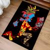 1pc Insane Clown Posse Juggalo Faygo Print Area Rug - Soft,Washable Non-Slip Indoor Mat for Office Chairs,Living Room,Home Office Decorative Rug