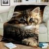 Милое одеяло с ситцевым котом, котом Гарфилдом, персидским котом, мультяшным одеялом Ragdoll, мягкое одеяло для дома, спальни, кровати, дивана, покрывала, детское одеяло