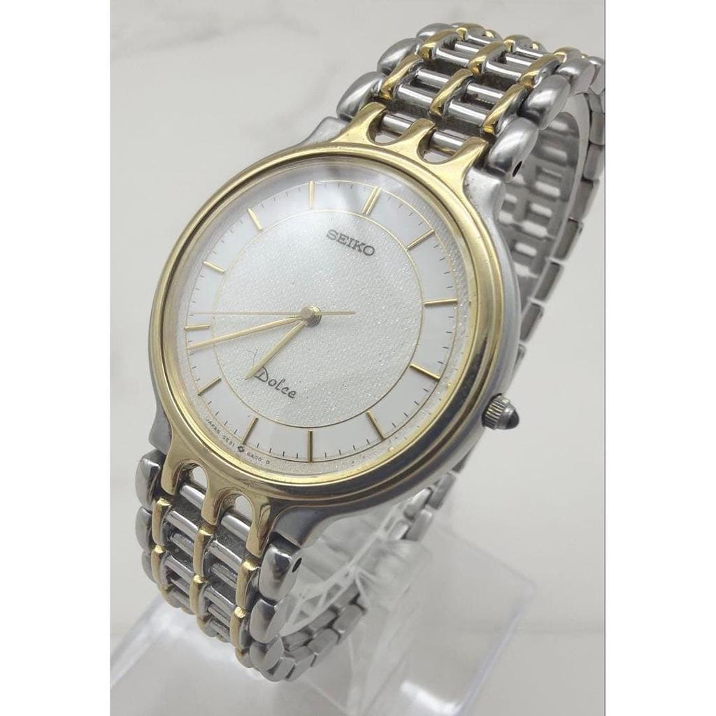 Использованные Операция SEIKO Dolce 5E31-6A00 Комби Цветной Seiko Мужские