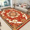 Persian Luxury Red Carpets Living Room Printing Home Decoration Large Area Soft Rugs 140x200 Bedroom Lounge Non-slip Floor Mats